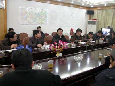 魏山忠到水文荆江局检查指导工作