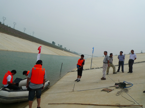 宋志宏书记到应急调水陶岔现场检查指导工作