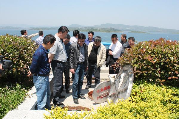 汉江集团领导到丹江口分局工作调研